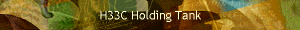 H33C Holding Tank