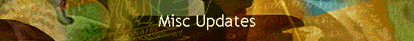 Misc Updates